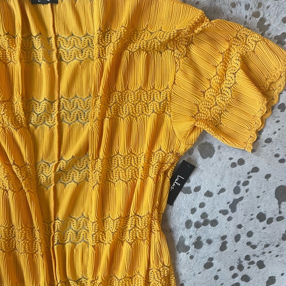 Lulus Yellow Kimono - Picture 5 of 6